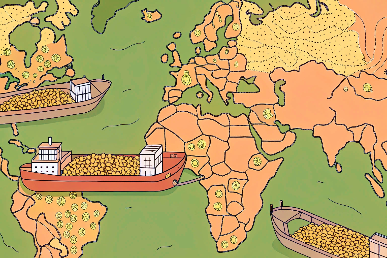 「大豆の豆知識!」vol.3 大豆の重要性と国際貿易